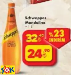 SCHWEPPES MANDALİNA 1L SCHWEPPES MANDALİNA 1L